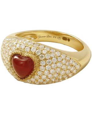 Yvonne Léon 9-Karat, Agate And Diamond Ring - Metallic