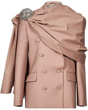 GIUSEPPE DI MORABITO Long-Sleeve Blazer - Pink