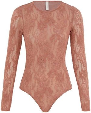 Zimmermann Long-Sleeved Jumpsuit - Pink