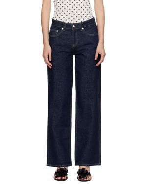 Sandy Liang Taro Jeans - Blue