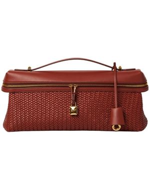 Loro Piana Extra Softy Bag L33 - Red