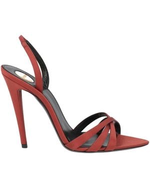 Saint Laurent Slingback Sandals - Pink