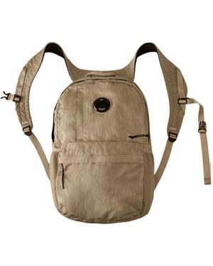 C.P. Company Lens-Detail Backpack - Brown