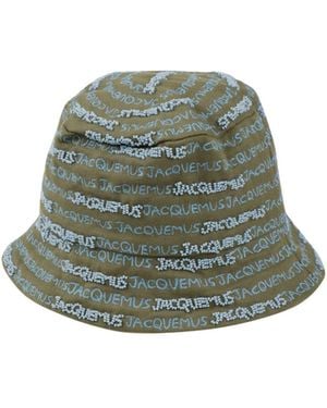 Jacquemus Printed Fisherman's Hat - Green
