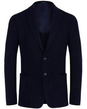 Barena Single-Breasted Suit Jacket - Blue