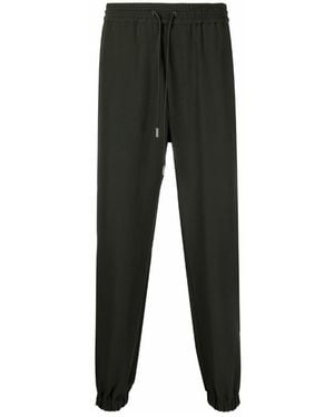 McQueen Drawstring Track Trousers - Black