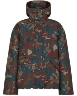 Dior Homme X Peter Doig Camouflage Hooded Anorak - Multicolour