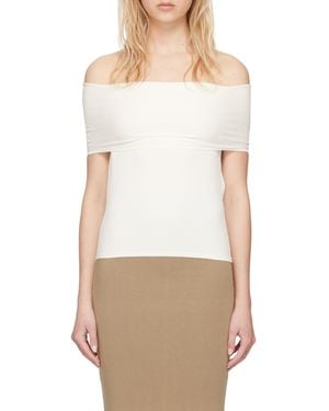Quira Tube Top T-Shirt - Natural