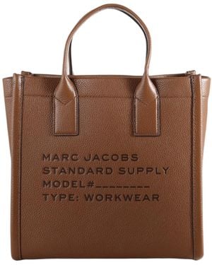 Marc Jacobs Logo-Lettering Handbag - Brown