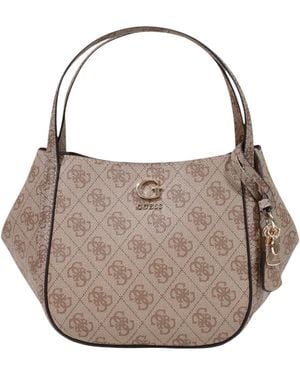 Guess Double-Handled Shoulder Bag - Grey