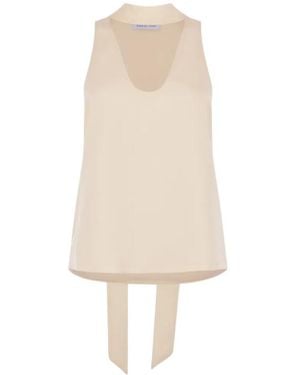Raquel Diniz Tie-Neck Blouse - Natural