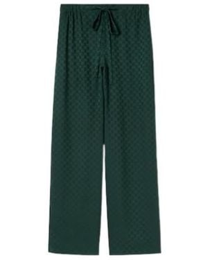 Gucci Gg Jacquard Jogging Pants - Green