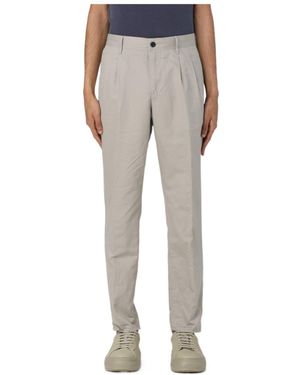 Incotex Straight Leg Trousers - Grey