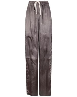 Rick Owens Dietrich Drawstring Trousers - Black