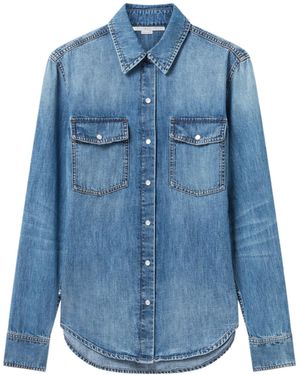 Stella McCartney Vintage Wash Denim Shirt - Blue