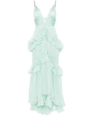Maria Lucia Hohan Spaghetti Strap Dress - Green