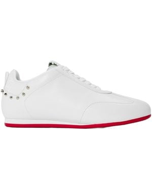 Christian Louboutin Chr Eleonora Low-Top Trainers - White