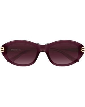 Balenciaga Full Frame Sunglasses - Purple