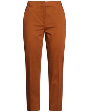 Max Mara Elastic Casual Pants - Brown