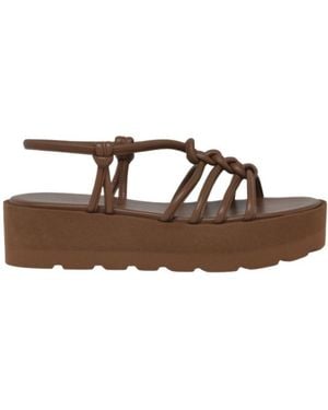 Gianvito Rossi Platform Sandals - Brown