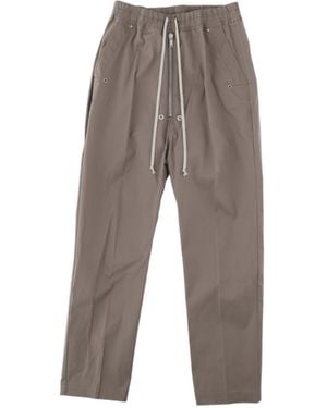 Rick Owens Drawstring Casual Trousers - Grey