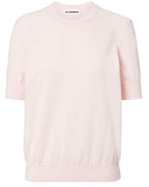 Jil Sander Cotton Jumper - Pink