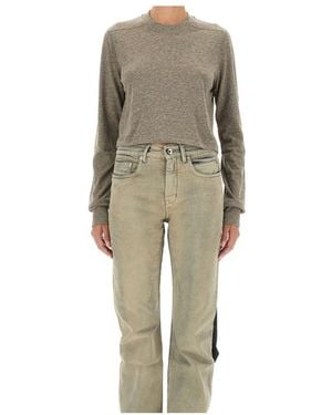 Rick Owens Strapped Top - Natural