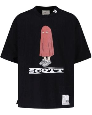 Maison Mihara Yasuhiro Crew-Neck T-Shirt - Black
