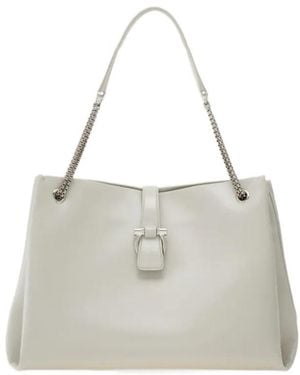 Ferragamo Tote Bag (L) - White