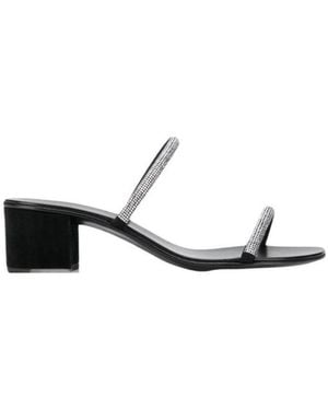 Giuseppe Zanotti Peep-Toe, Patent-Leather Booties - White