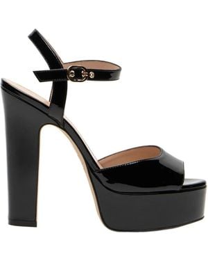Stuart Weitzman Reade Platform Sandal - Black