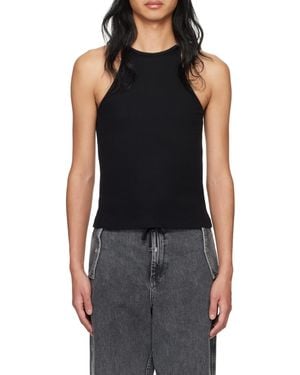 Dion Lee Barball Organic-Cotton Tank Top - Black