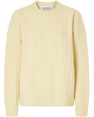 Rohe Cable-Knit Sweater - Natural