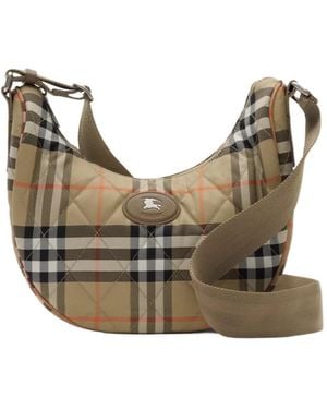 Burberry Large Horseshoe Crossbody Bag - Green