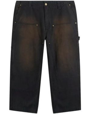 Willy Chavarria Faded Trousers - Black