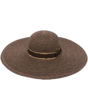 Borsalino Marlene Wide-Brim Hat - Brown