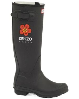 KENZO X Hunter Wellington Boots - Black