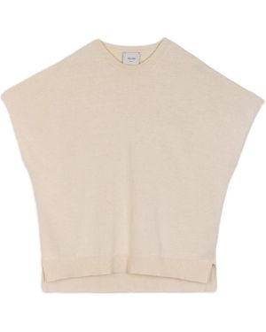 Alysi Knit T-Shirt - White