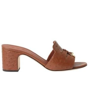 Loro Piana Summer Charms Sandal - Brown
