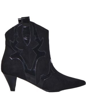 Marc Ellis Western Ankle Boots - Blue