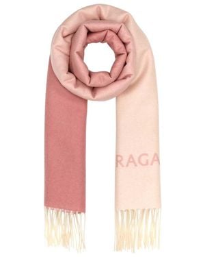 Ferragamo Ferragamo Ombré-Effect Fringed Scarf - Pink