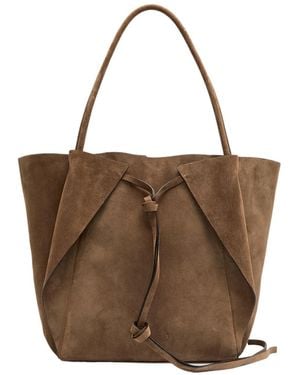Gabriela Hearst Marija Suede Tote Bag - Brown