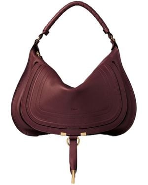 Chloé Chloé Marcie Medium Shoulder Bag - Red