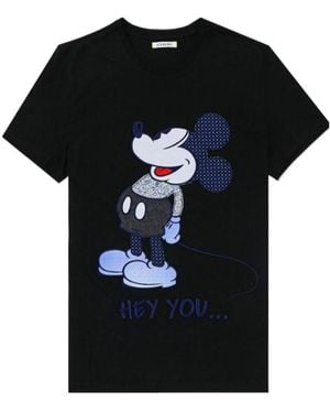 Iceberg T-Shirt With Round Neck And Short Sleeves - Black