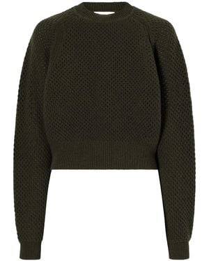 Ulla Johnson Long-Sleeve Knit Top - Green