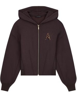 ARMANI EXCHANGE Long-Sleeve Sweatshirt - Purple