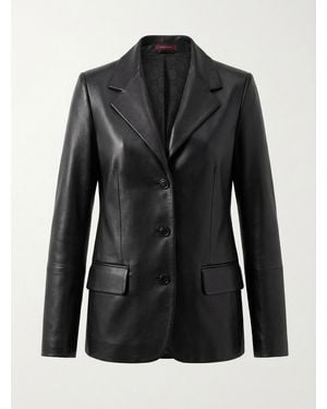Gucci Shiny Leather Jacket - Black