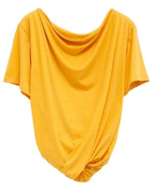 Baserange Short-Sleeved Top - Yellow