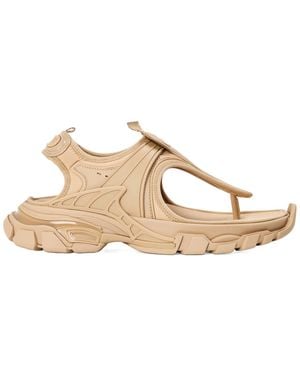 Balenciaga Slip-On Sandals - Natural