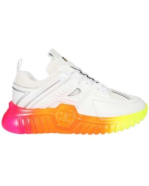 Philipp Plein Runner Low-Top Trainers - Multicolour